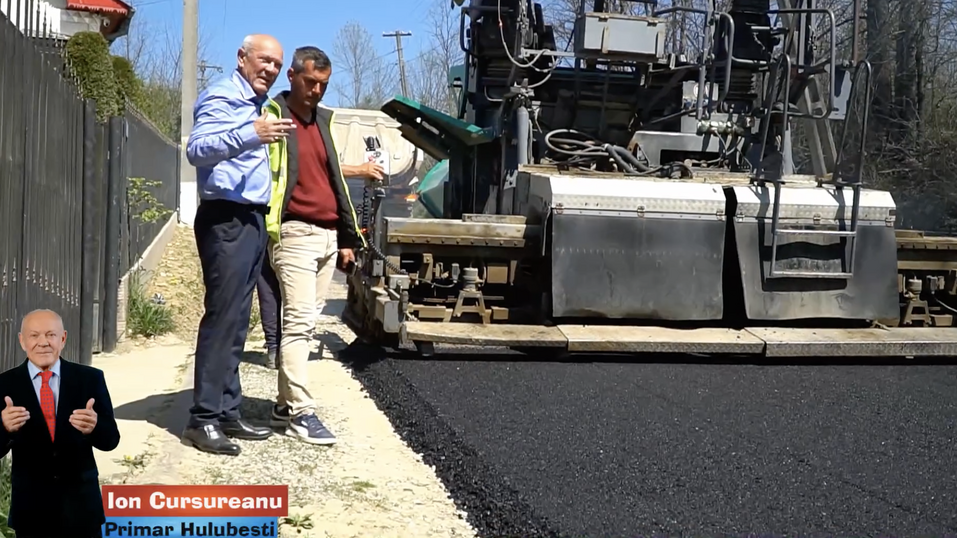 Hulubești: Drumul Măgura-Vârtop-Hulubești a fost asfaltat în întregime